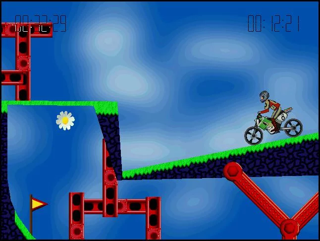 Изображение игры: Elasto Mania