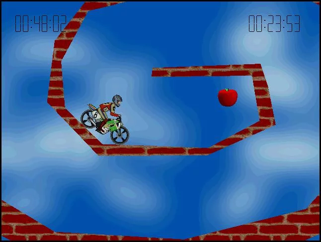 Изображение игры: Elasto Mania