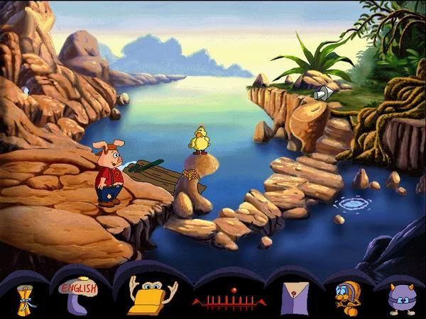 Изображение игры: Pong Pong's Learning Adventure: The Lost World