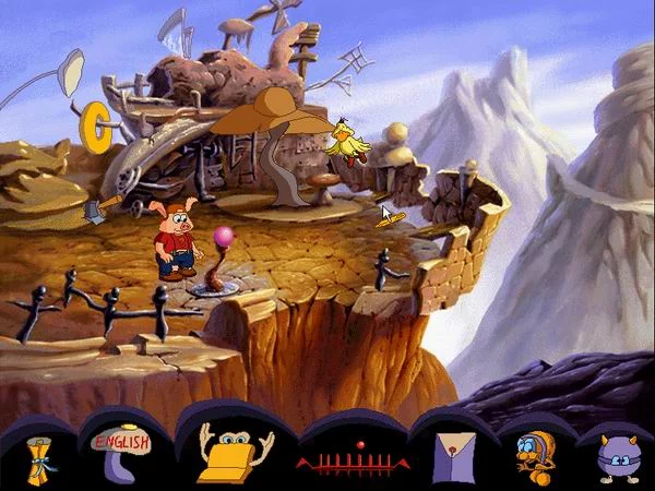 Изображение игры: Pong Pong's Learning Adventure: The Lost World