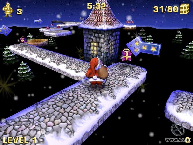 Изображение игры: Santa Claus in Trouble