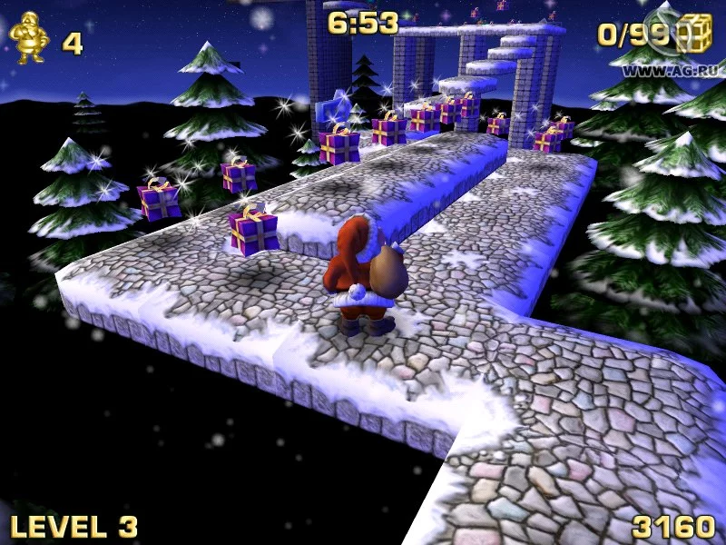 Изображение игры: Santa Claus in Trouble