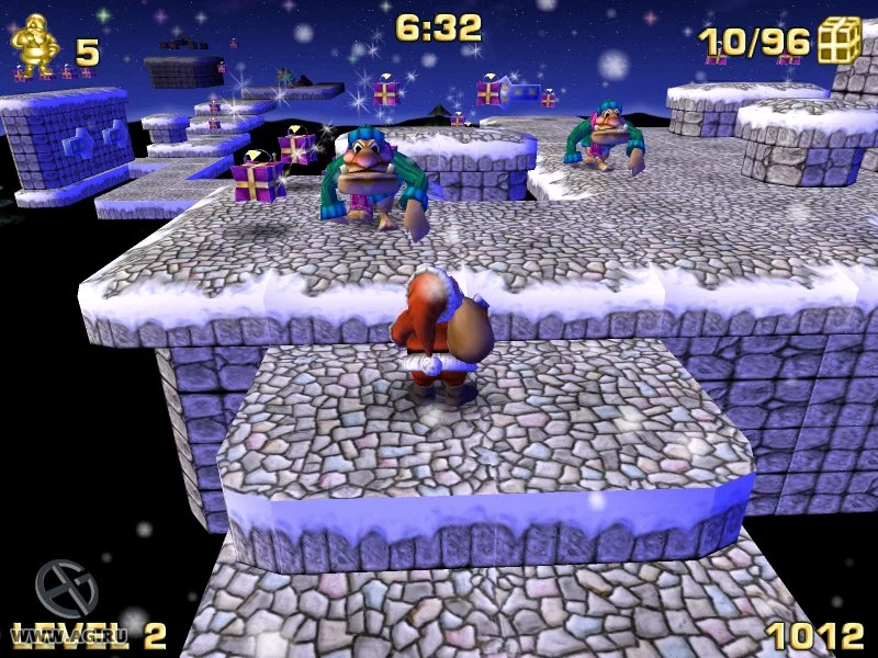Изображение игры: Santa Claus in Trouble