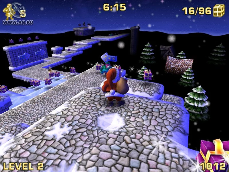 Изображение игры: Santa Claus in Trouble