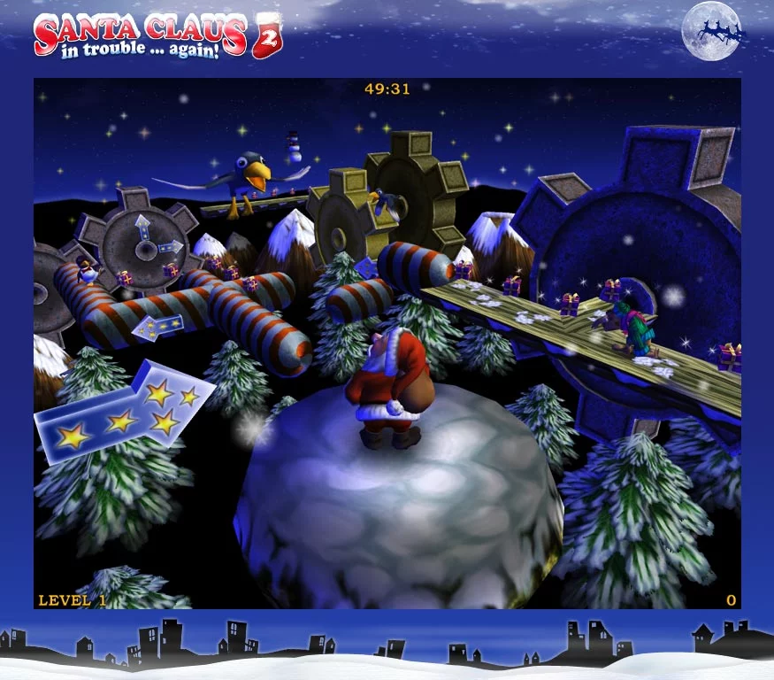 Изображение игры: Santa Claus (2) in Trouble... Again!