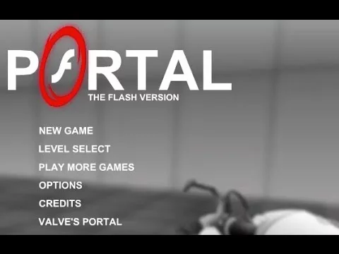 Изображение игры: Portal: The Flash Version