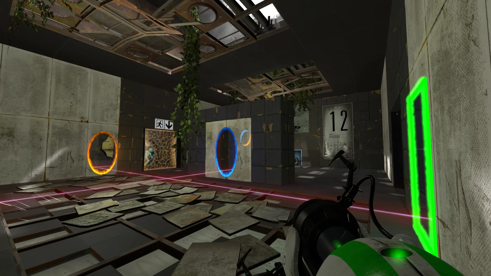 Изображение игры: Portal Reloaded