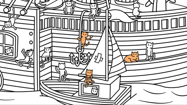 Изображение игры: Hidden Cats - Pirates