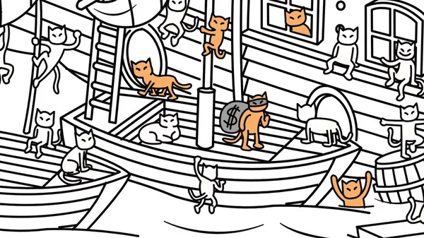 Изображение игры: Hidden Cats - Pirates