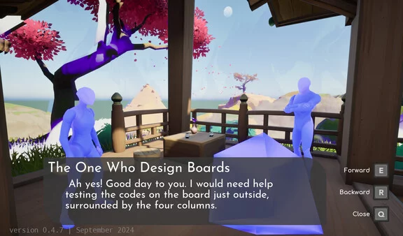 Изображение игры: The One Who Sees Things (Game Jolt)