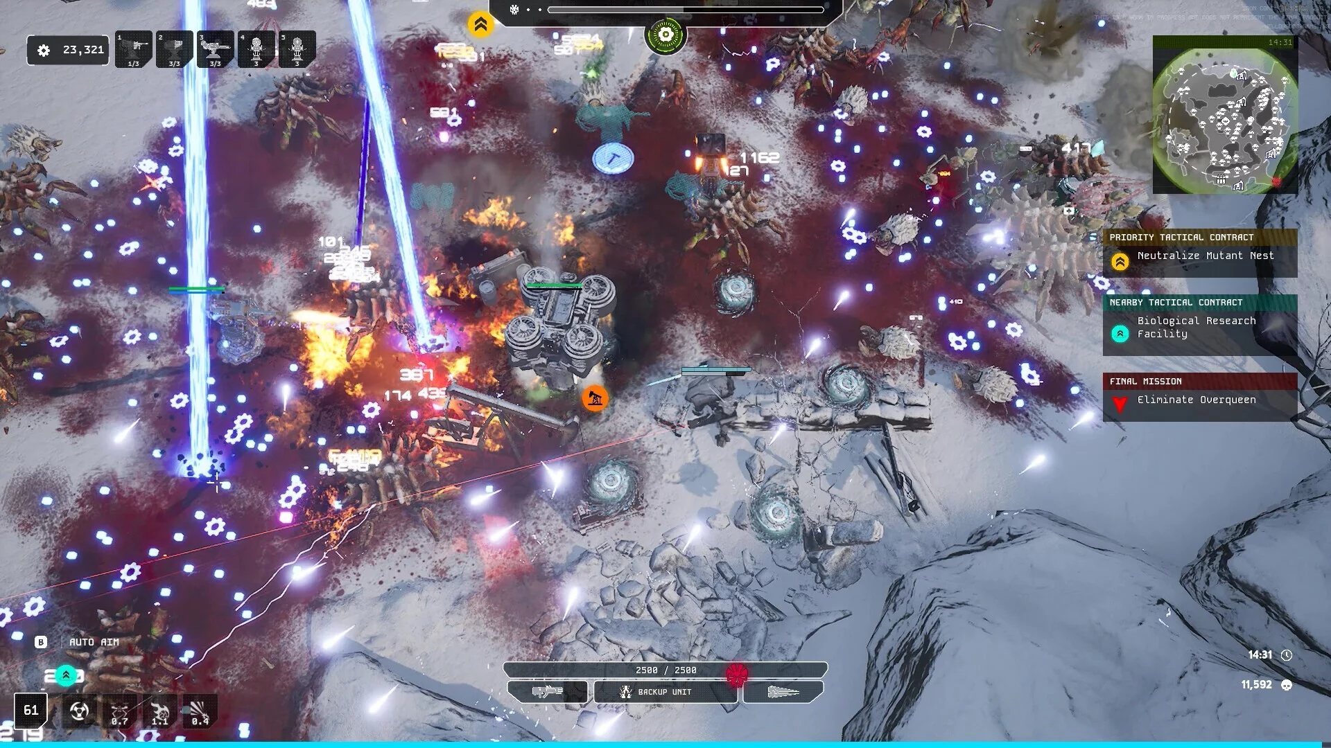 Изображение игры: Iron Core: Mech Survivor