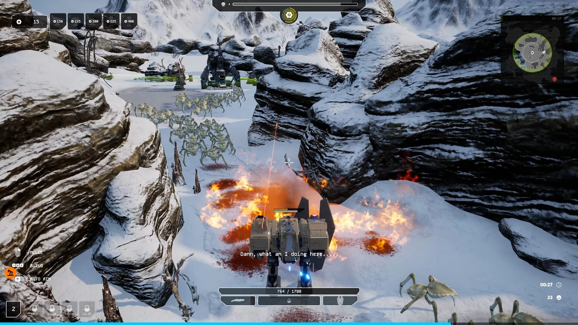 Изображение игры: Iron Core: Mech Survivor