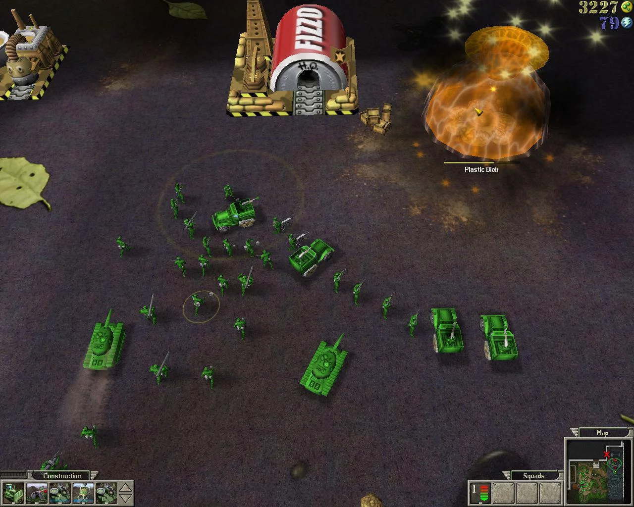 Изображение игры: Army Men RTS