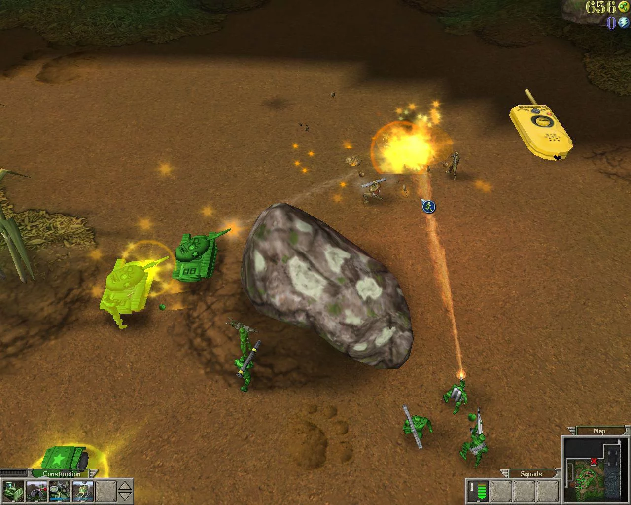 Изображение игры: Army Men RTS