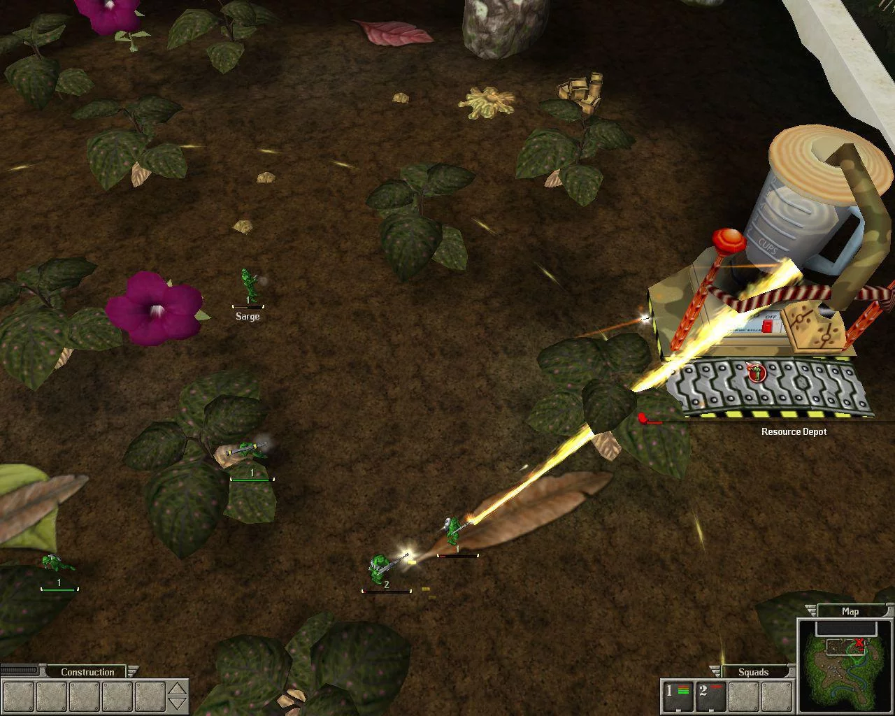 Изображение игры: Army Men RTS