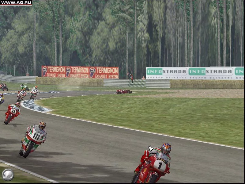Изображение игры: Superbike 2000