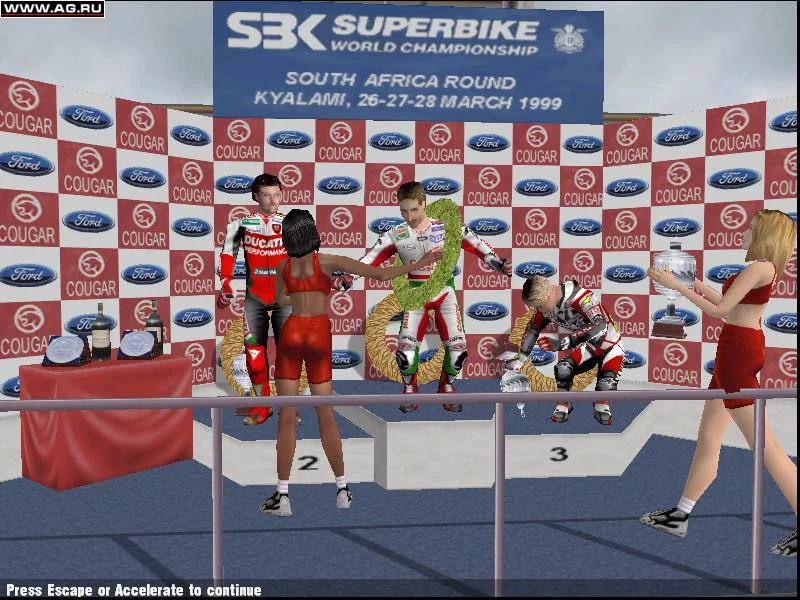 Изображение игры: Superbike 2000