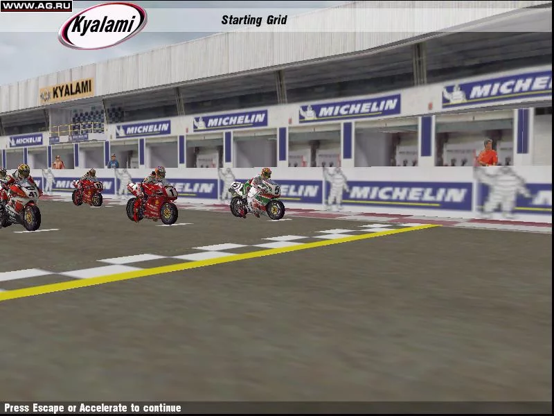 Изображение игры: Superbike 2000