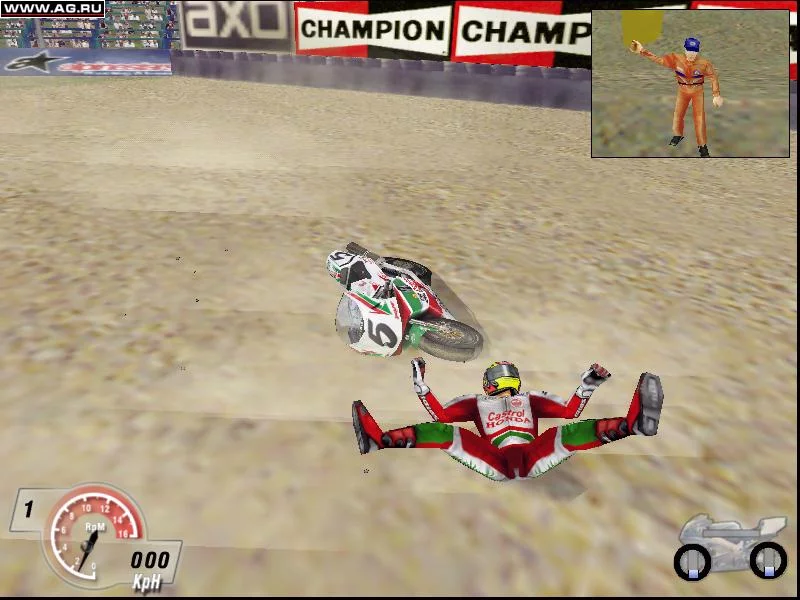Изображение игры: Superbike 2000