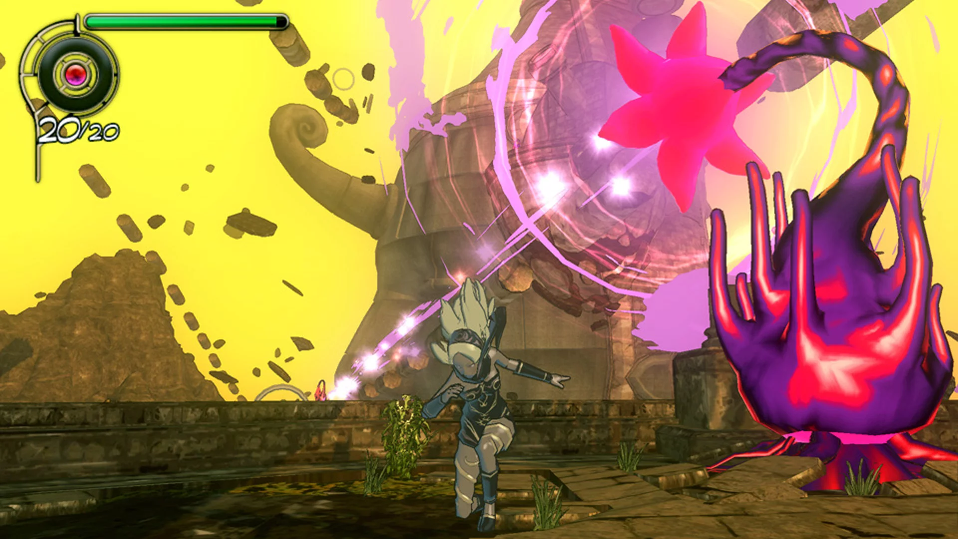 Изображение игры: Gravity Rush