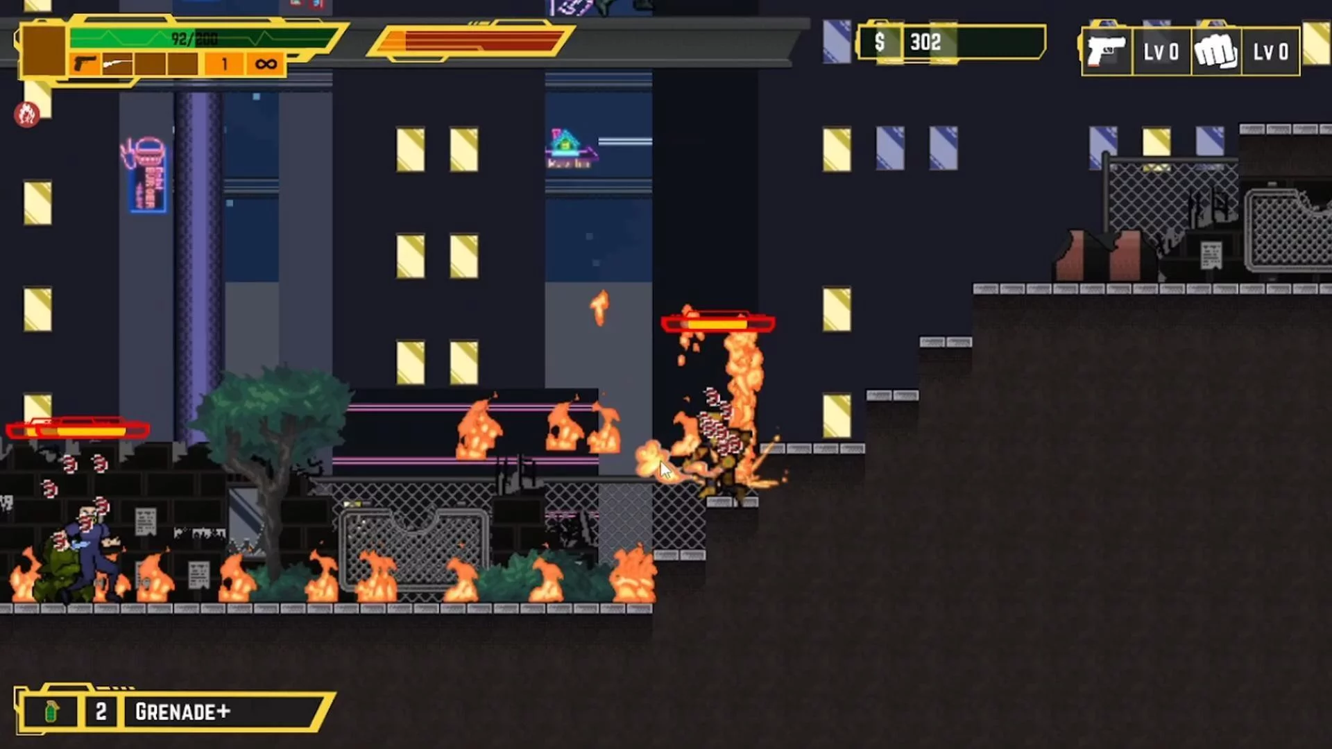 Изображение игры: Bail Force: Cyberpunk Bounty Hunters