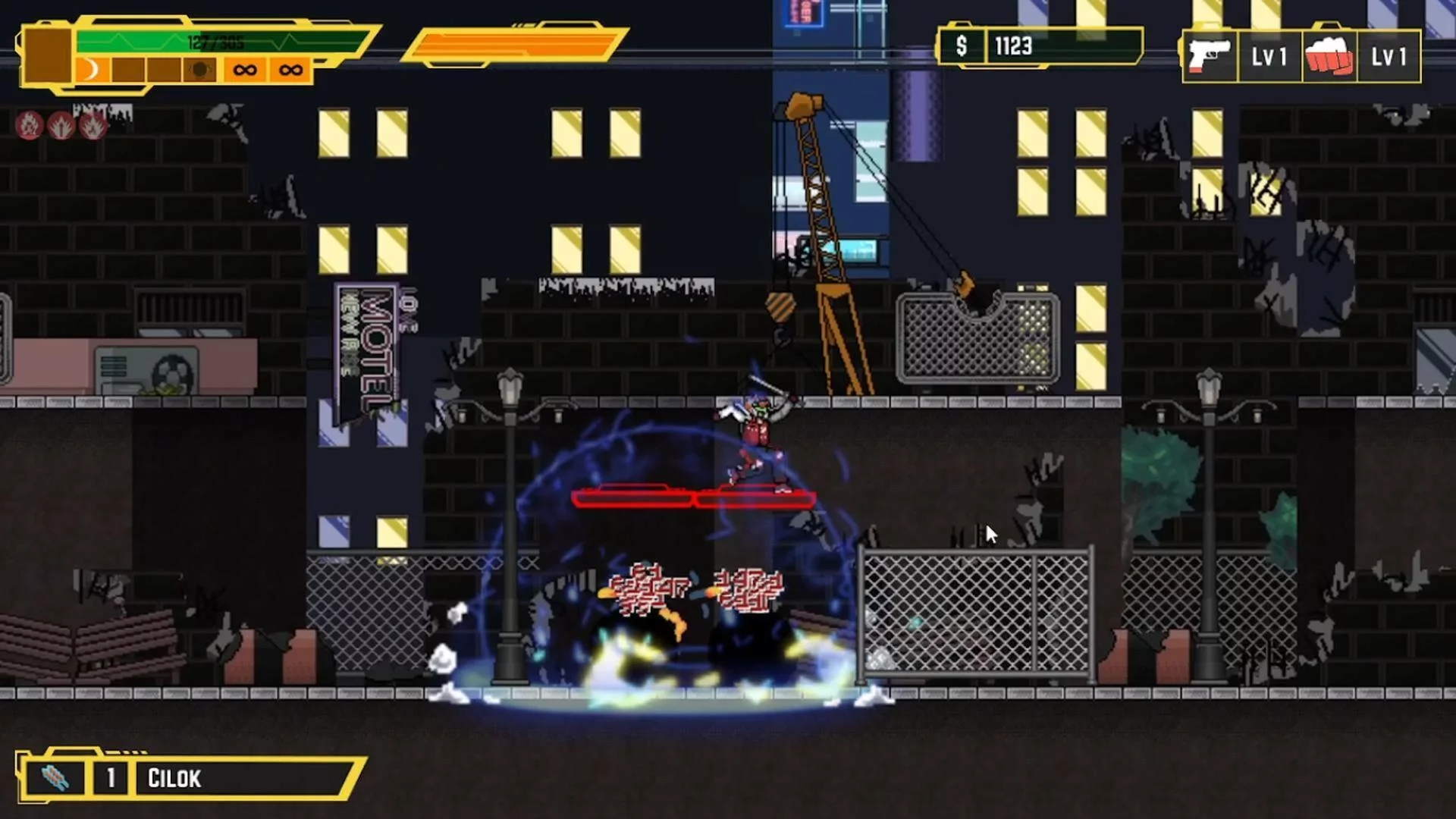 Изображение игры: Bail Force: Cyberpunk Bounty Hunters