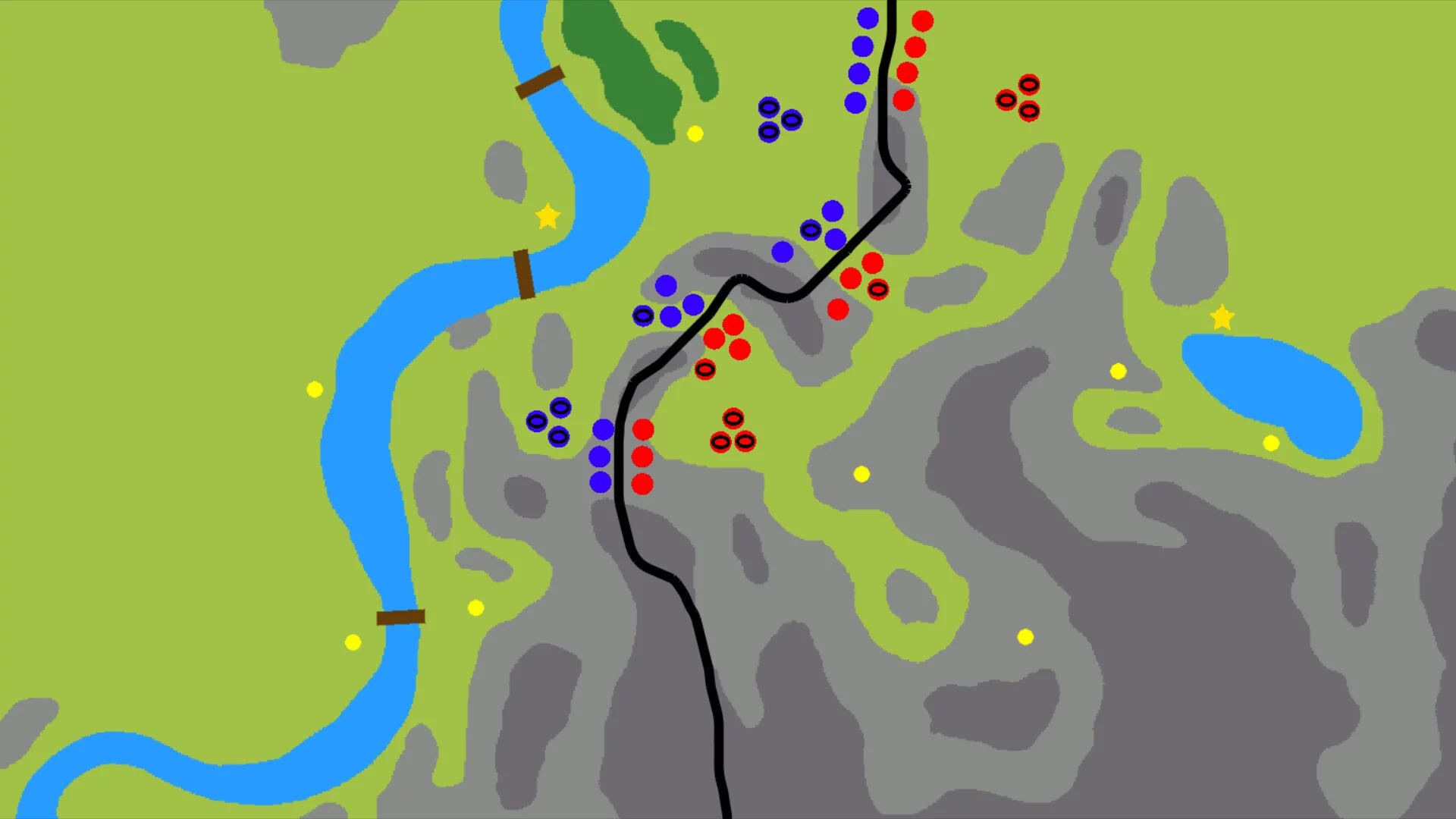 Изображение игры: War of Dots