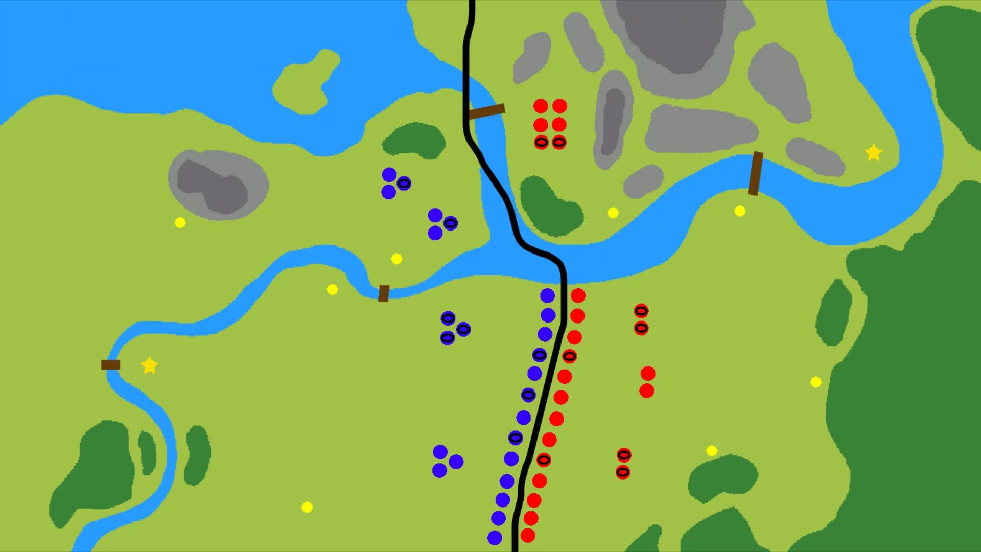Изображение игры: War of Dots