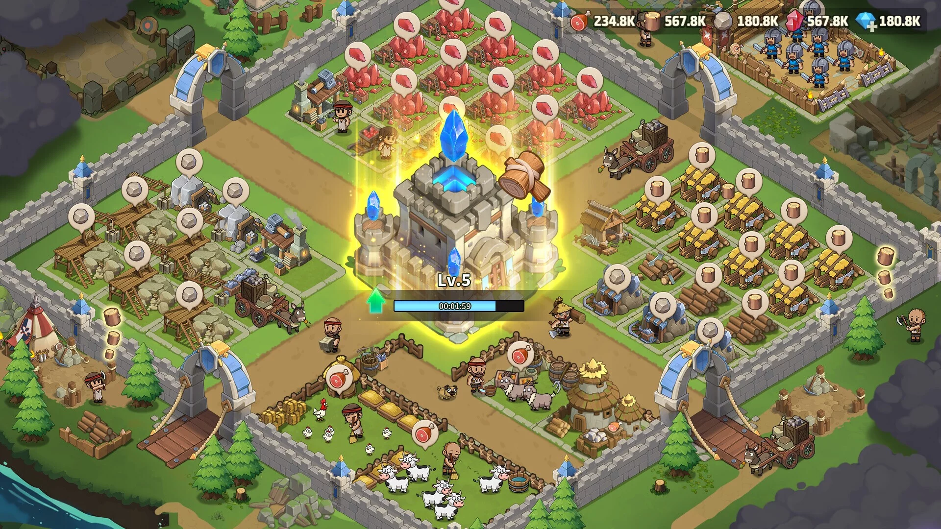 Изображение игры: Top Heroes