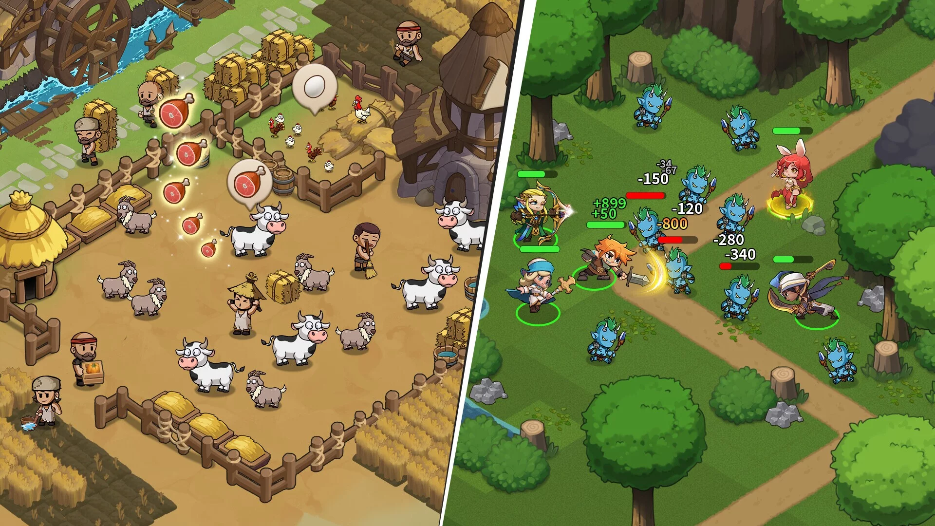 Изображение игры: Top Heroes