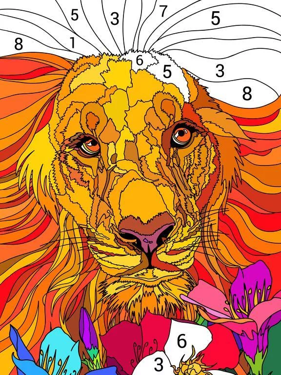 Изображение игры: Happy Color – Color by Number