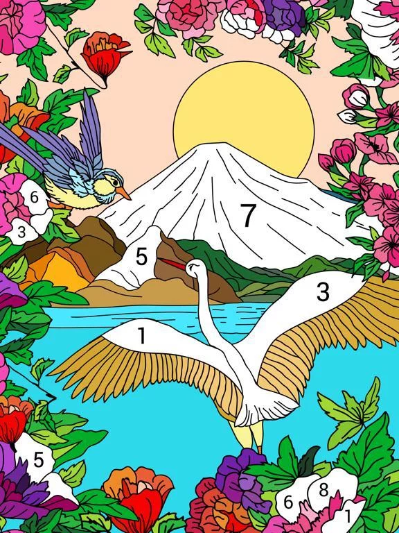 Изображение игры: Happy Color – Color by Number