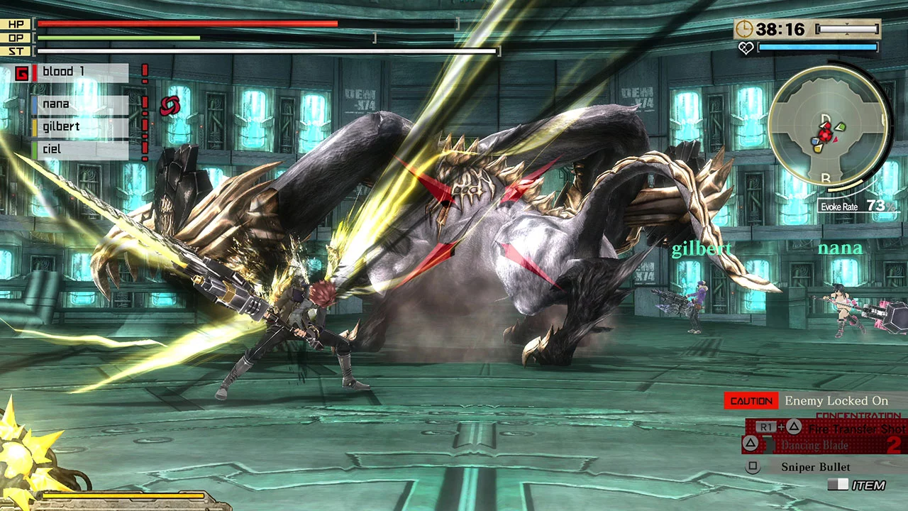 Изображение игры: GOD EATER 2: Rage Burst