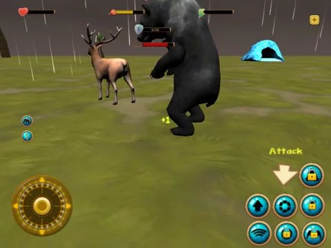 Изображение игры: Black Bear Simulator 3D