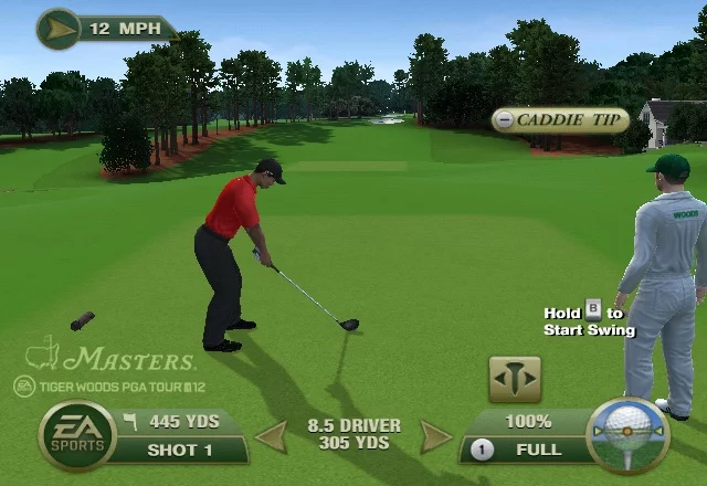 Изображение игры: Tiger Woods PGA TOUR 12: The Masters