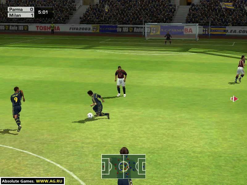 Изображение игры: FIFA 2003