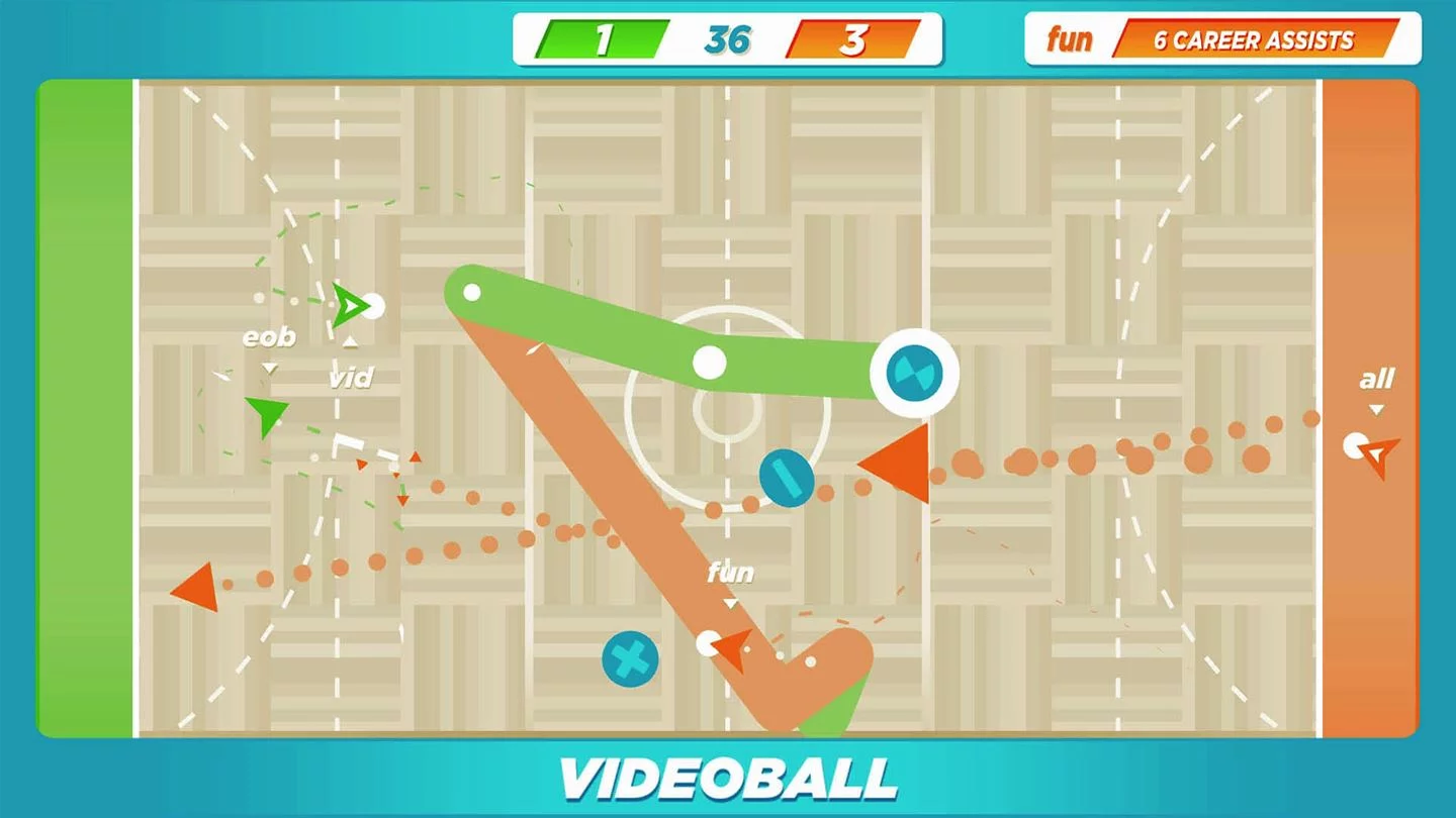 Изображение игры: VIDEOBALL