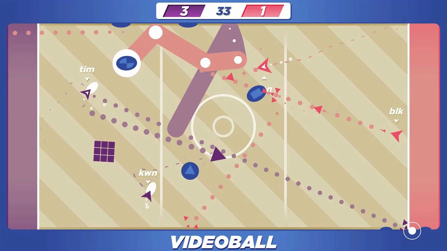Изображение игры: VIDEOBALL
