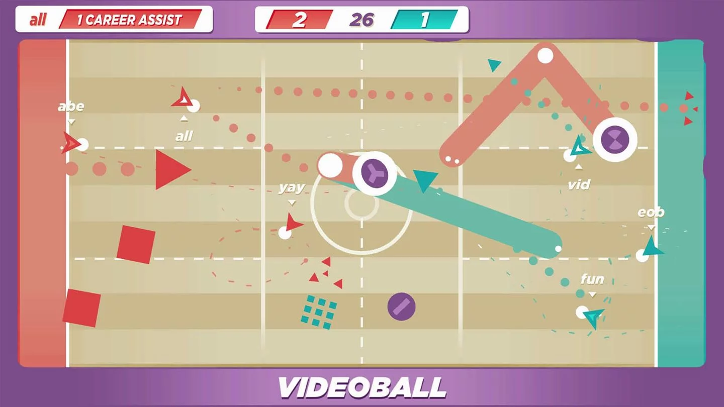 Изображение игры: VIDEOBALL