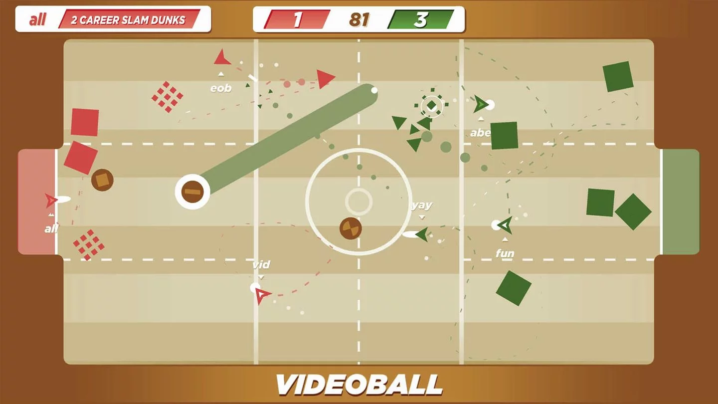 Изображение игры: VIDEOBALL