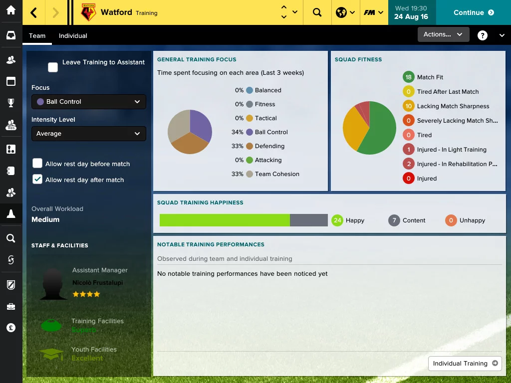 Изображение игры: Football Manager Touch 2017