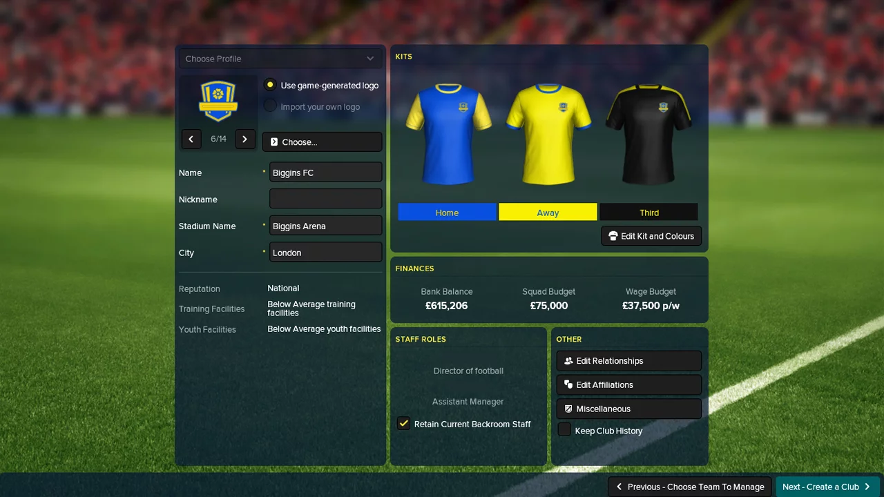 Изображение игры: Football Manager Touch 2018