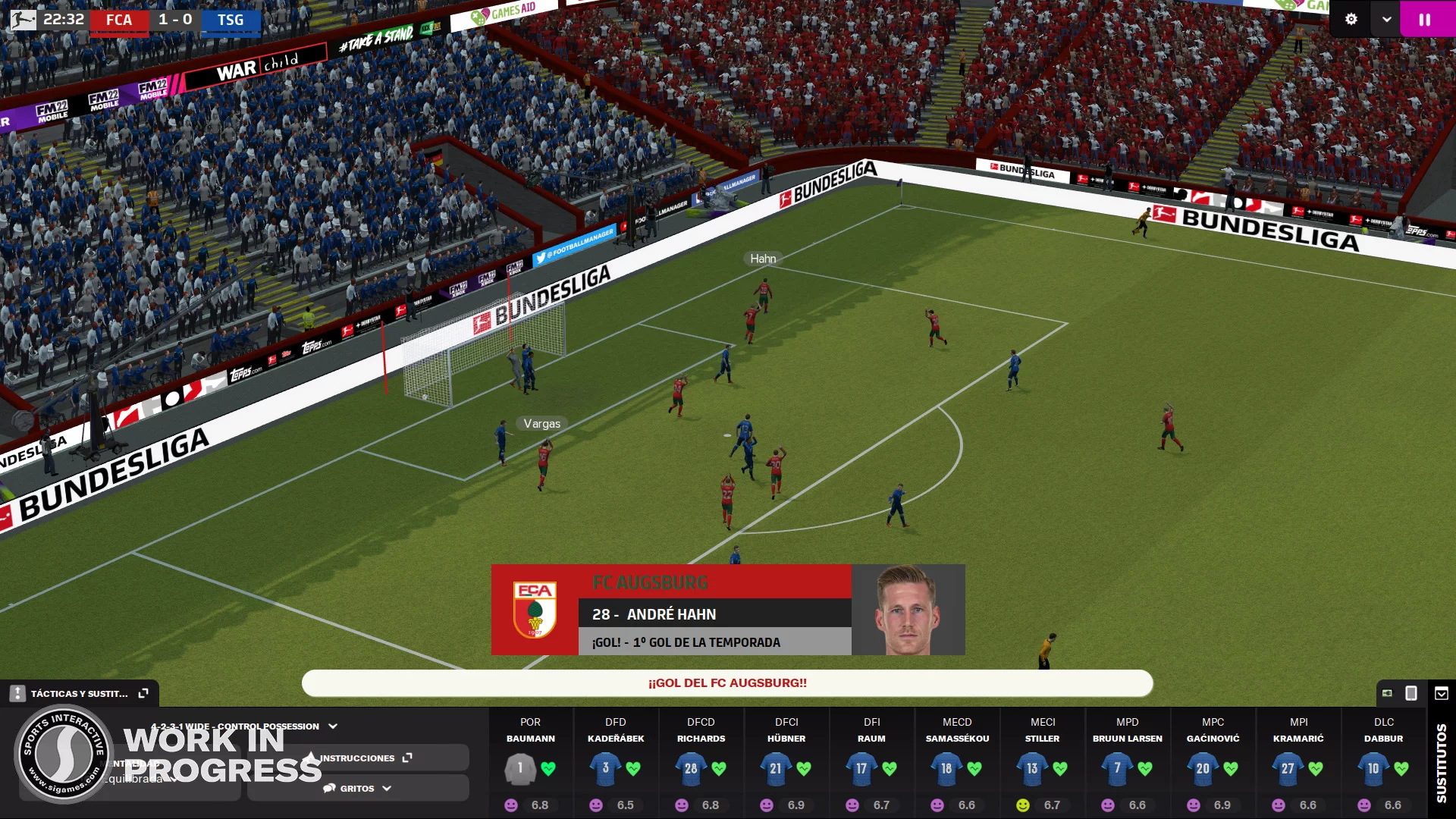 Изображение игры: Football Manager 2022