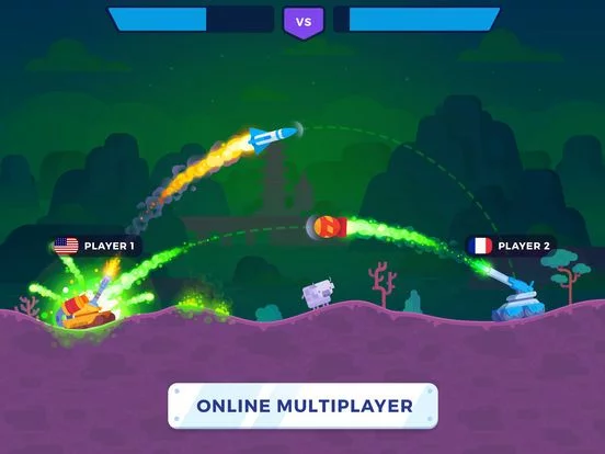 Изображение игры: Tank Stars
