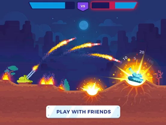 Изображение игры: Tank Stars