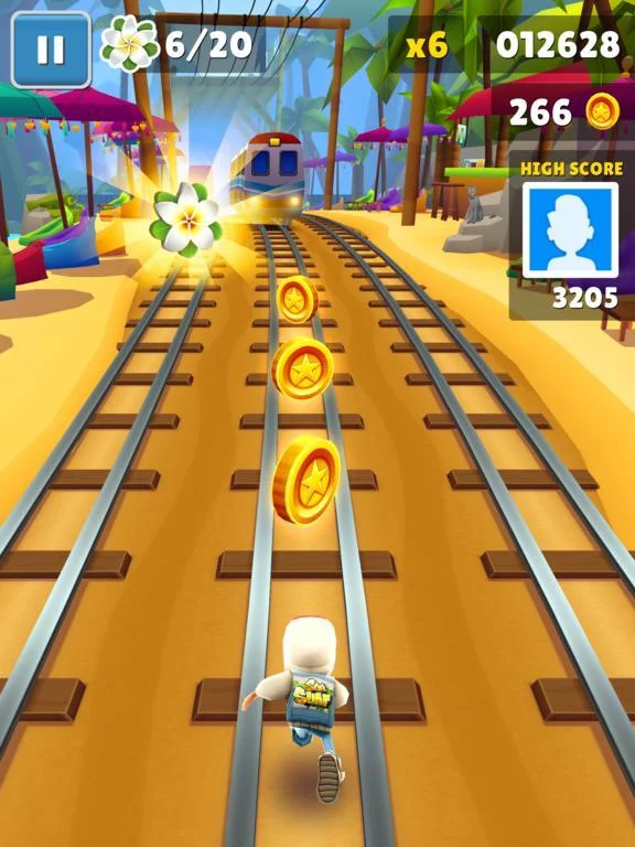 Изображение игры: Subway Surfers
