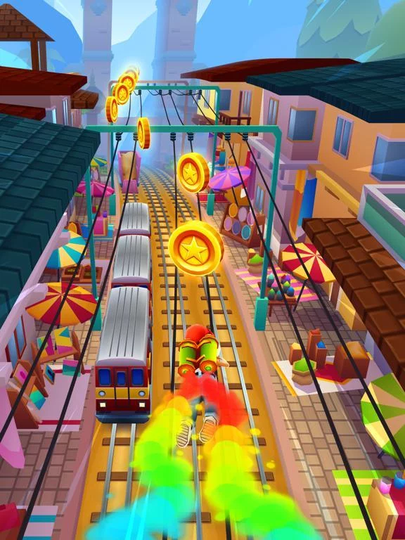 Изображение игры: Subway Surfers