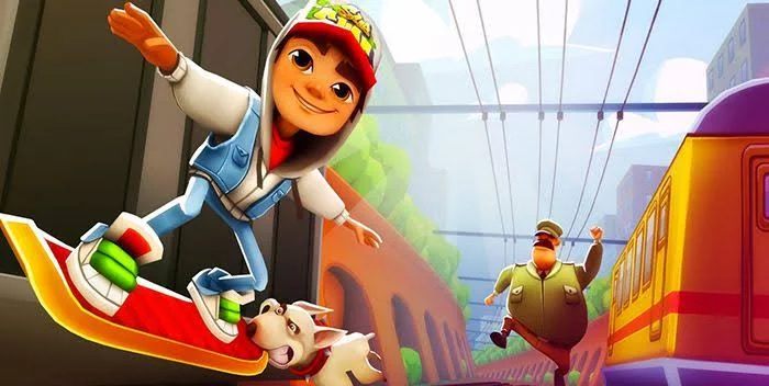 Изображение игры: Subway Surfers