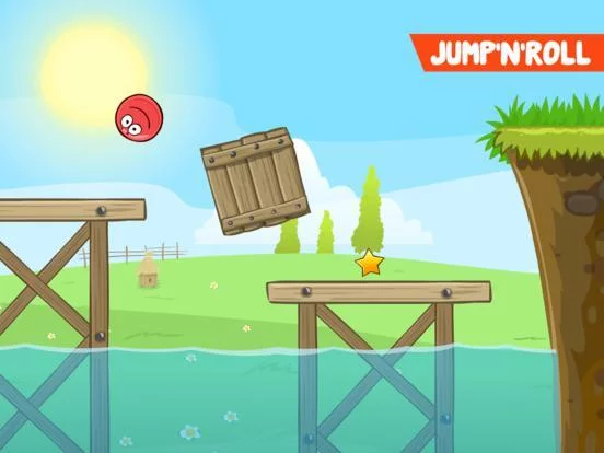 Изображение игры: Red Ball 4