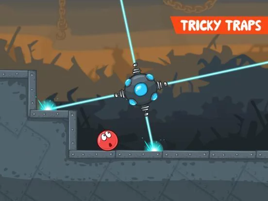 Изображение игры: Red Ball 4